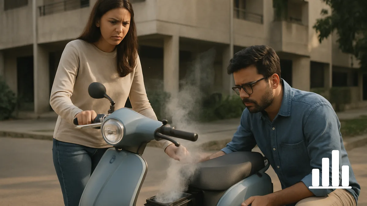 Electric scooter battery safety